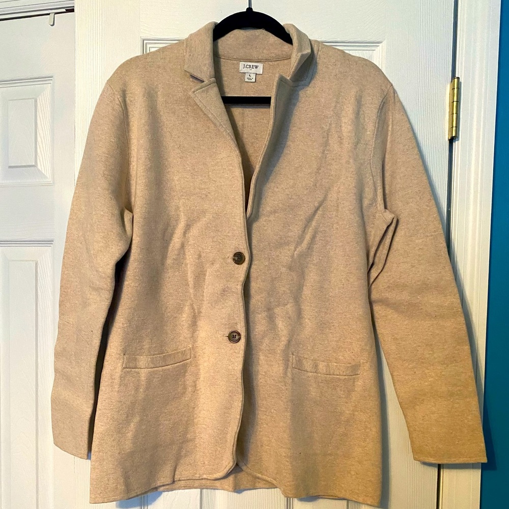 J Crew Blazer Style sweater